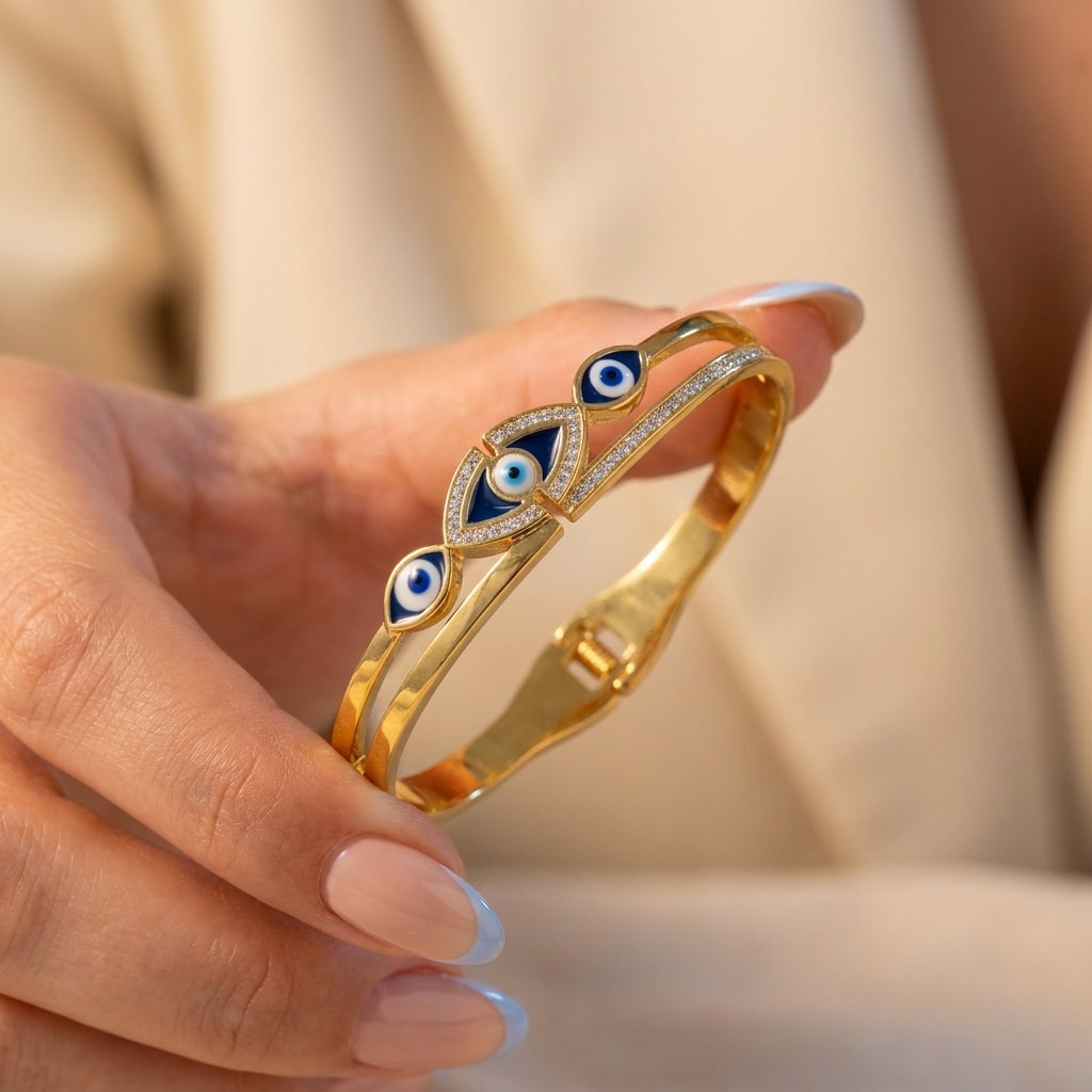 Evil Eye Luxe Protection Bracelet