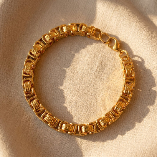 Men’s Imperial Gold Link Bracelet