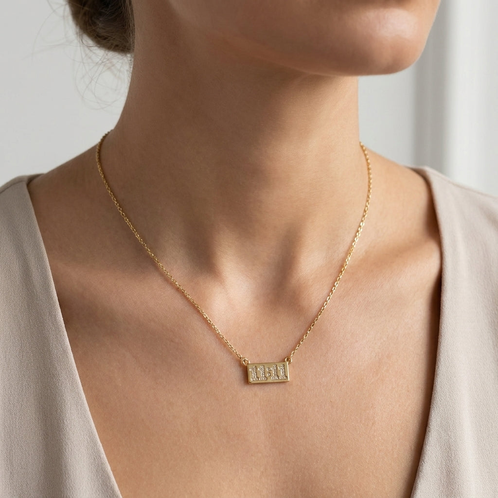 Angel Number 11:11 Necklace