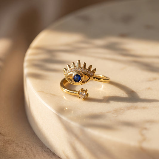Evil Eye Dual Ring