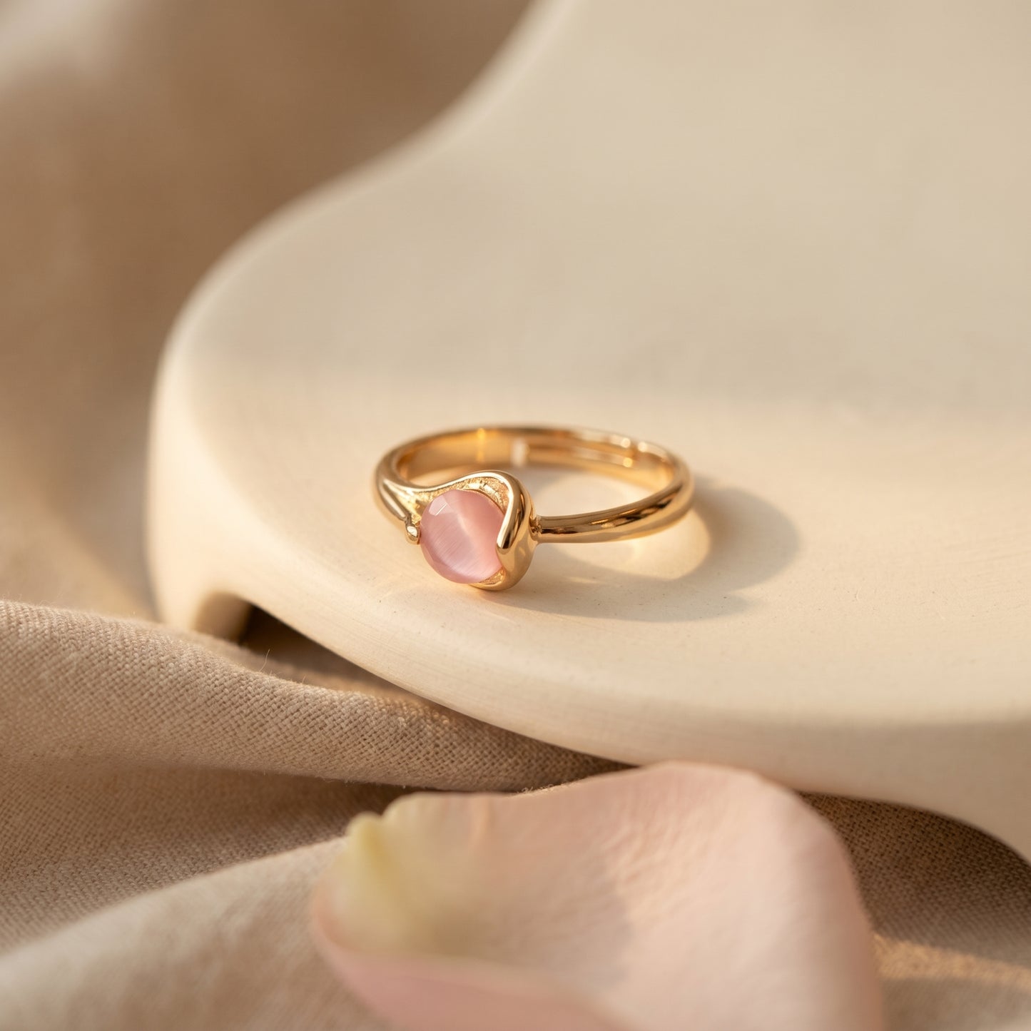 Blush Stone Ring