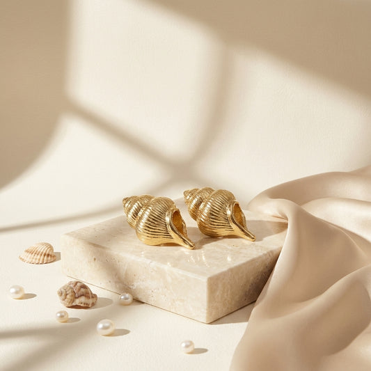 Seabreeze Shell Studs