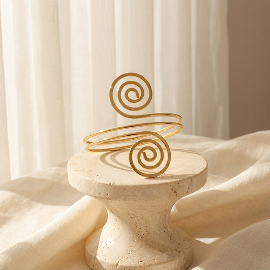 Elysia Spiral Arm Cuff