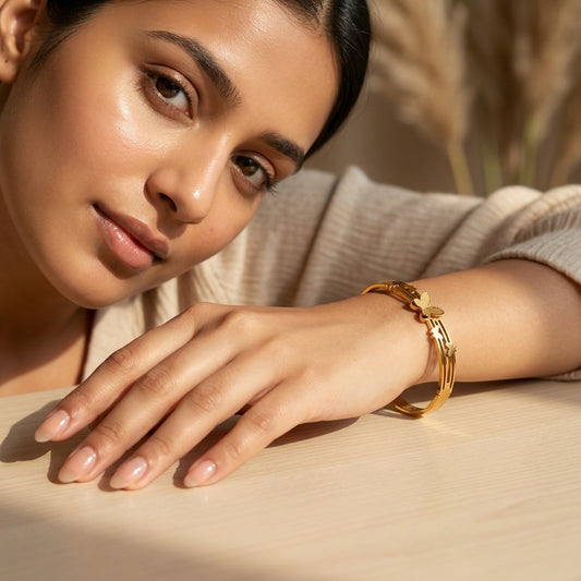 Golden Butterfly Grace Bracelet