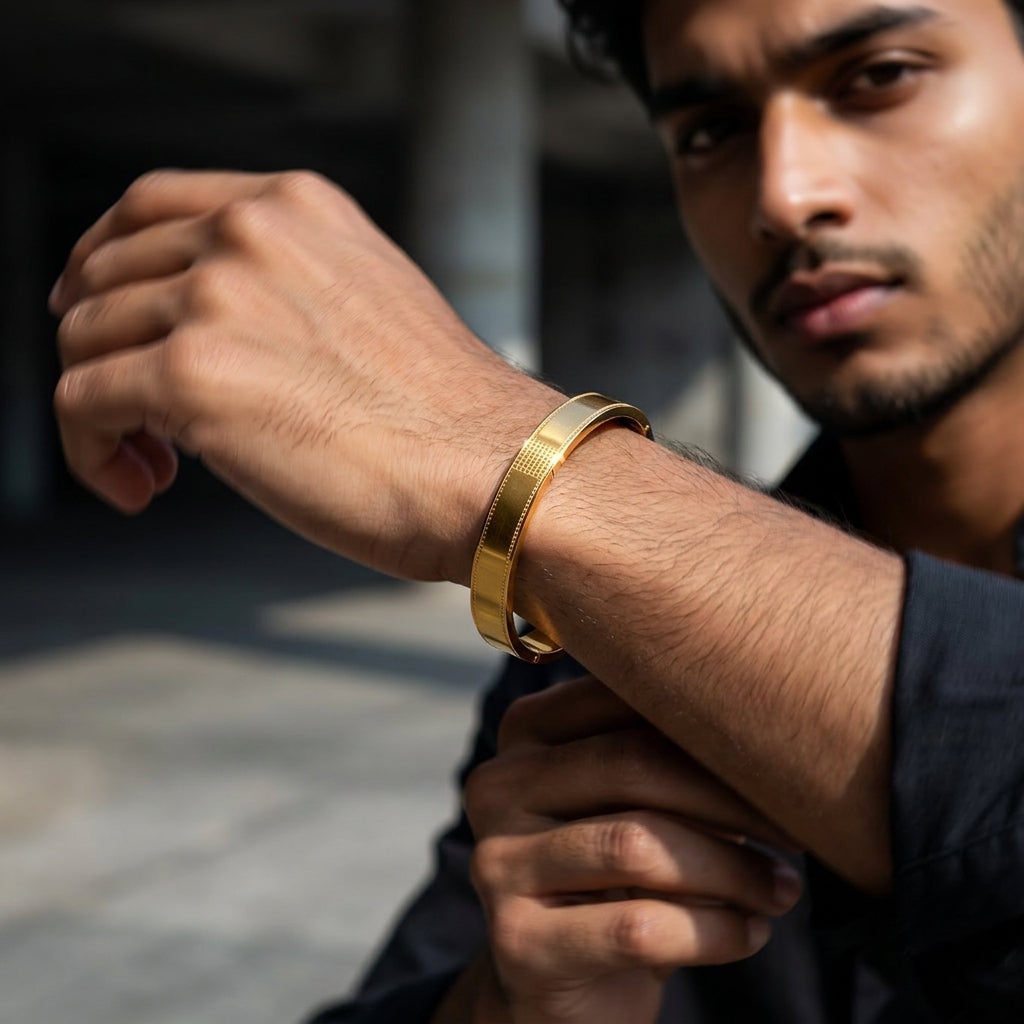 Men’s Regal Grid Kada