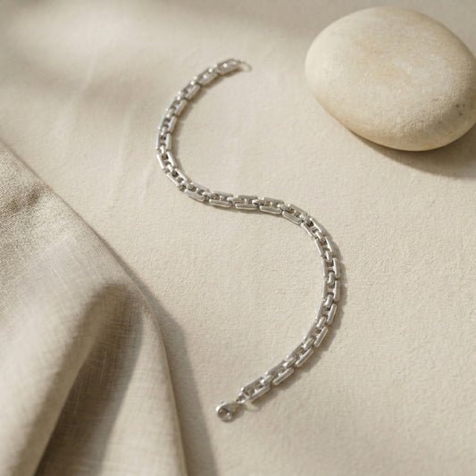 Men’s Urban Link Silver Bracelet