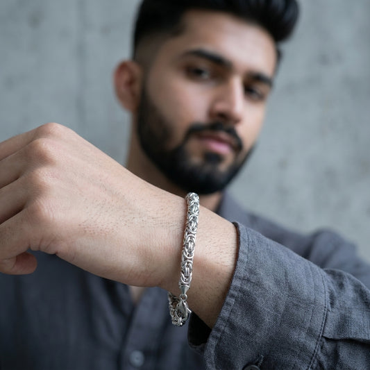 Men’s Silver Royale Chain Bracelet