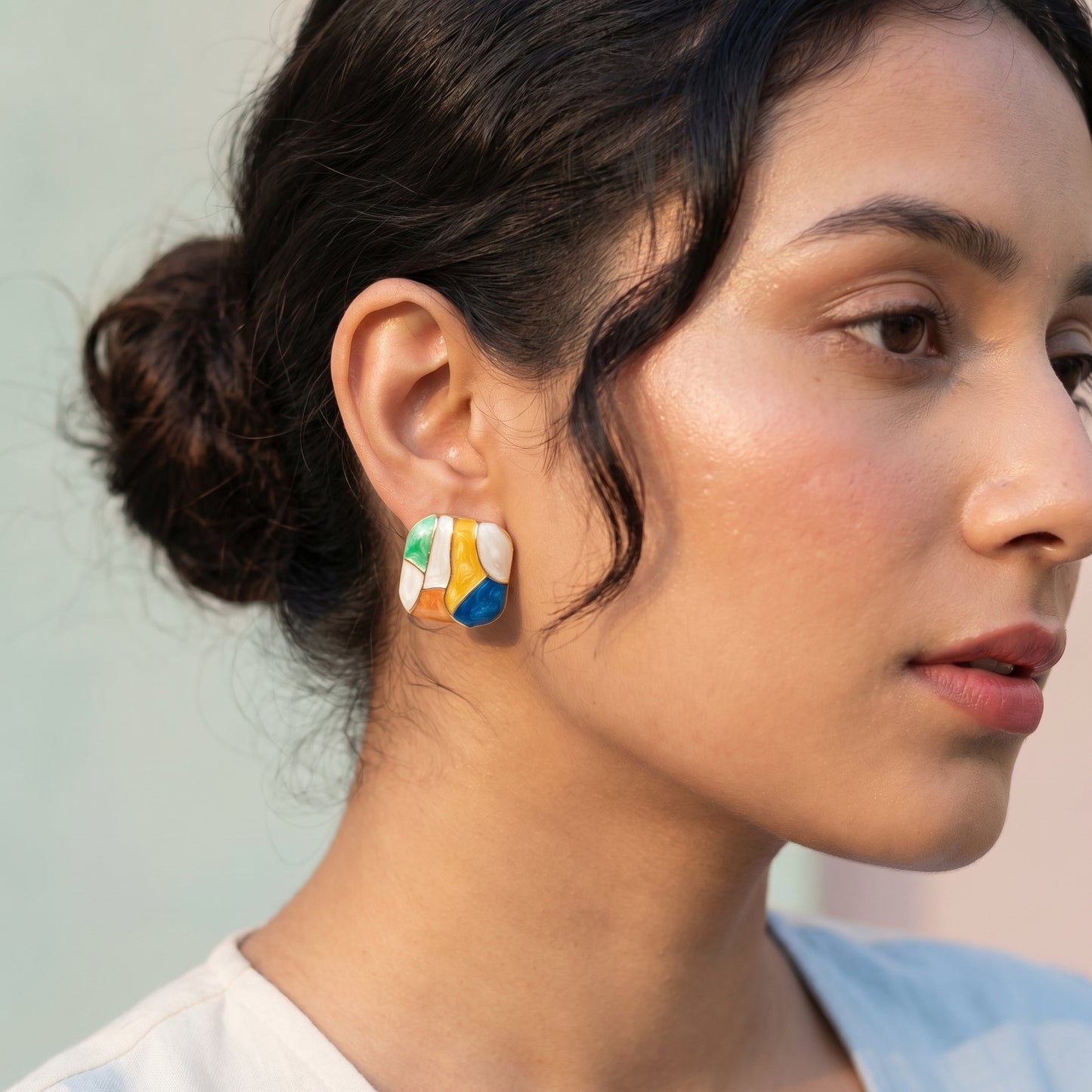 Aurora Mosaic Studs