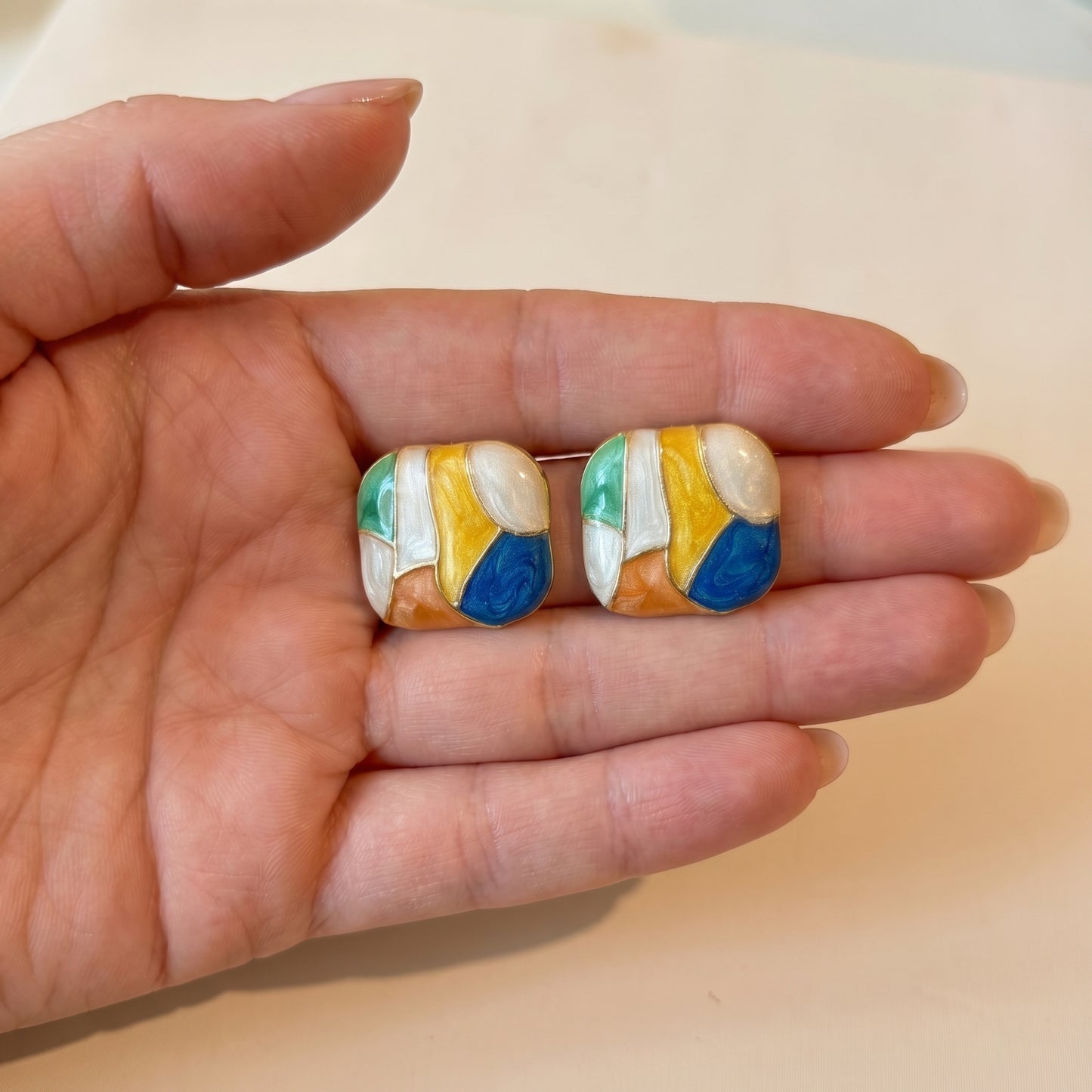 Aurora Mosaic Studs