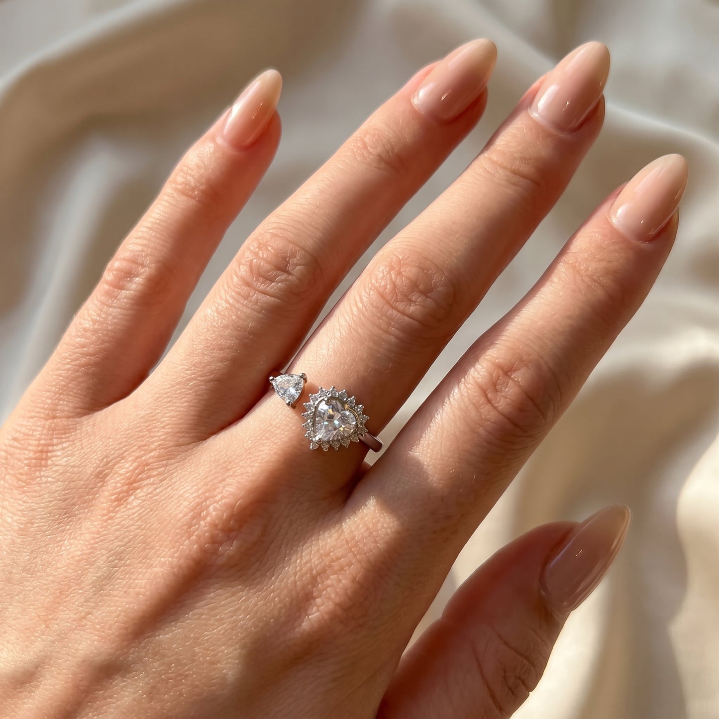 Halo Spark Dual Stone Ring