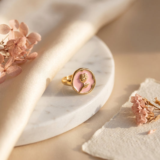Blush Rose Ring